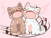 Duet Cats: Süße Katzenmusik Neujahr