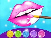 Glitter Lips Ausmal Spiel