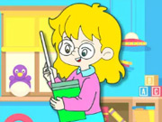 Malspielbuch: Lehrer