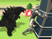 Monsterheld Rettet Stadt