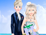 Königliches Paar Hochzeitseinladung