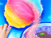 Süßer Zuckerwatte-Macher