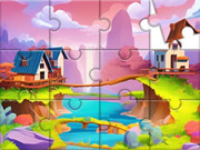 Jigsaw Puzzle: Dorf