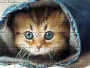 Süßes Katzen-Puzzle