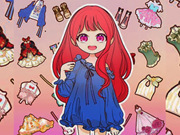 Süßes Puppen Anzieh Make-up